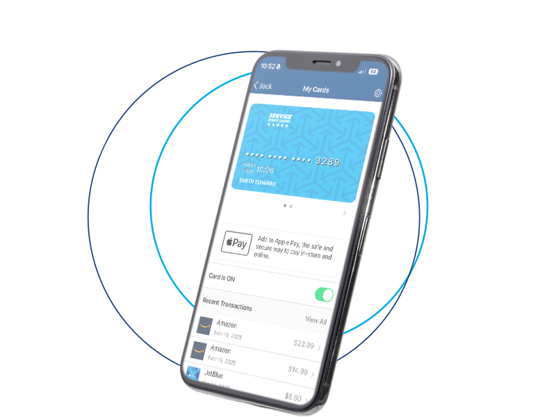 My Cards on Mobile App
