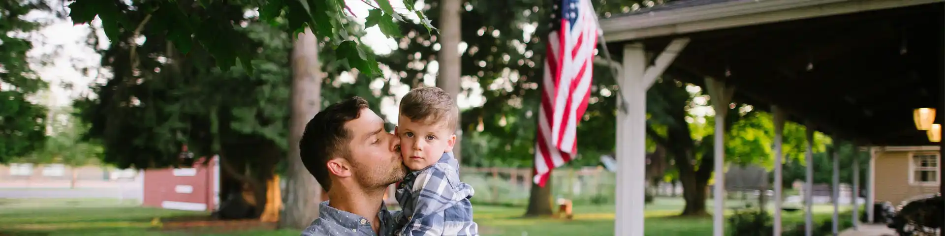father and son